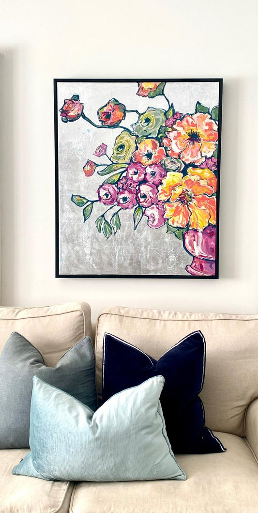 Poppy and Roses